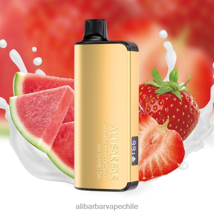 Alibarbar Ingot 20000 vaporizadores desechables sandía coco fresa 2864643 - Alibarbar Vape Review