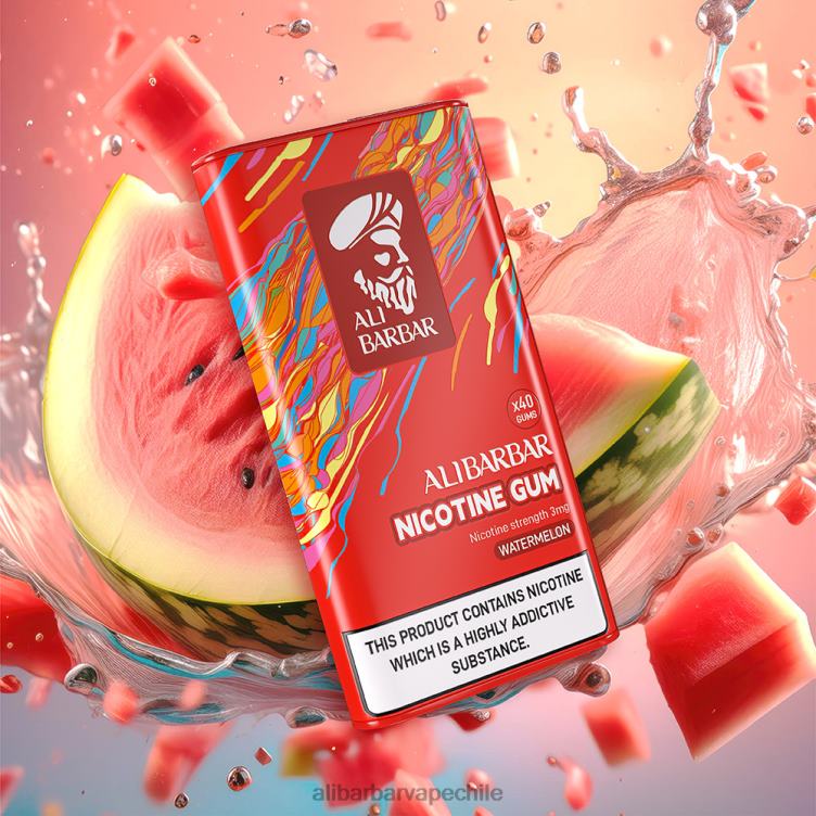 Alibarbar chicle de nicotina manzana 2864698 - Alibarbar Vape Review