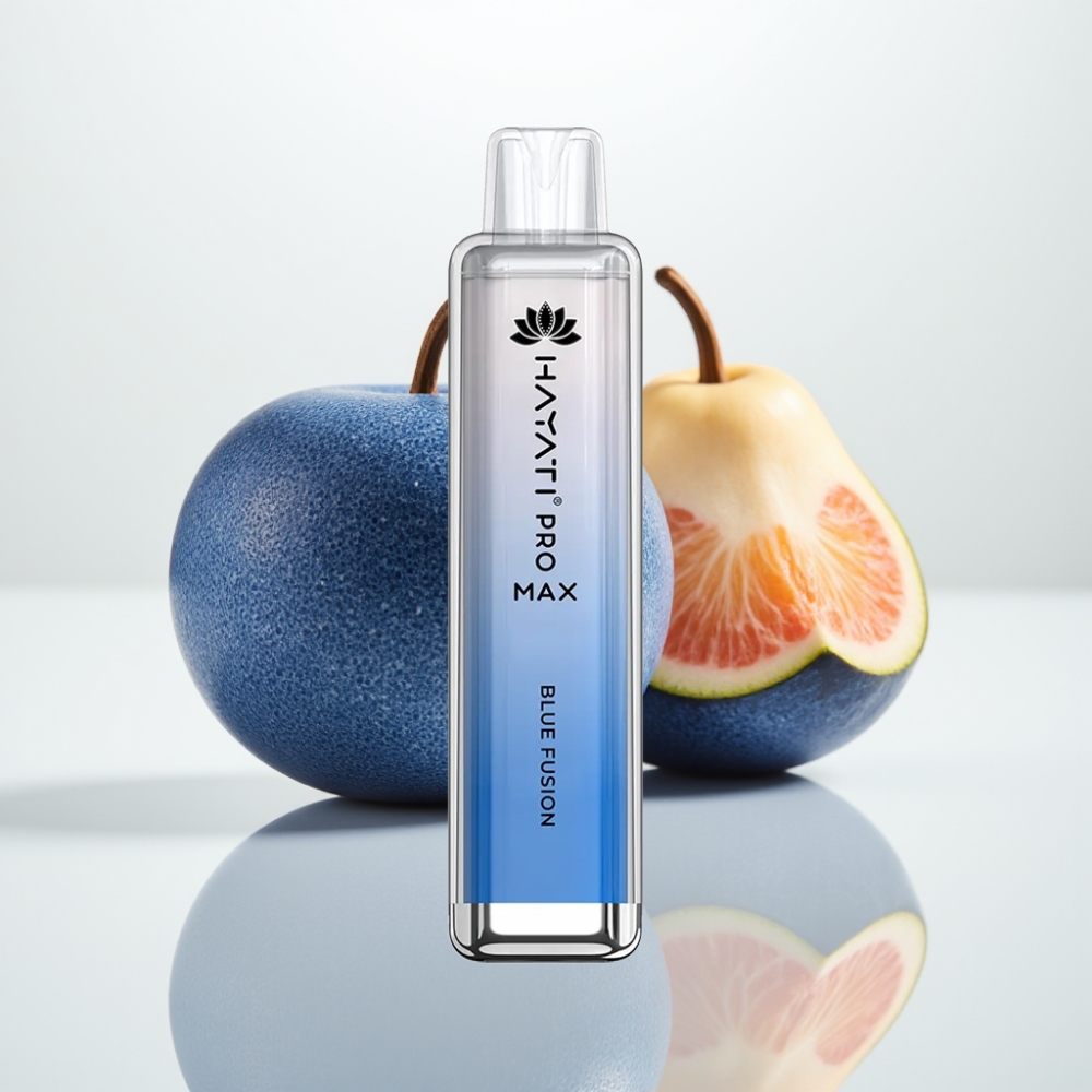 Hayati Pro Max 4000 Puffs Vape Desechable - Fusión Azul Recargable 1400mAh