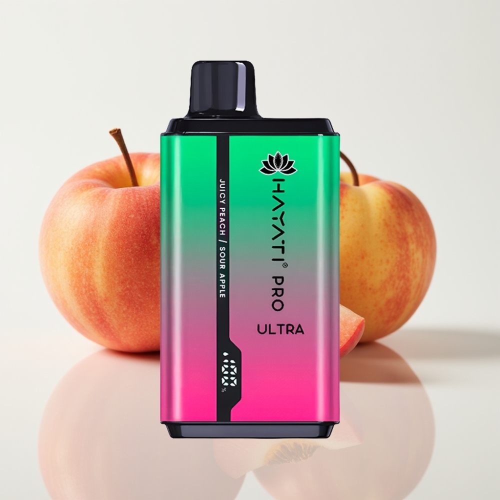 manzana agria melocotón jugoso