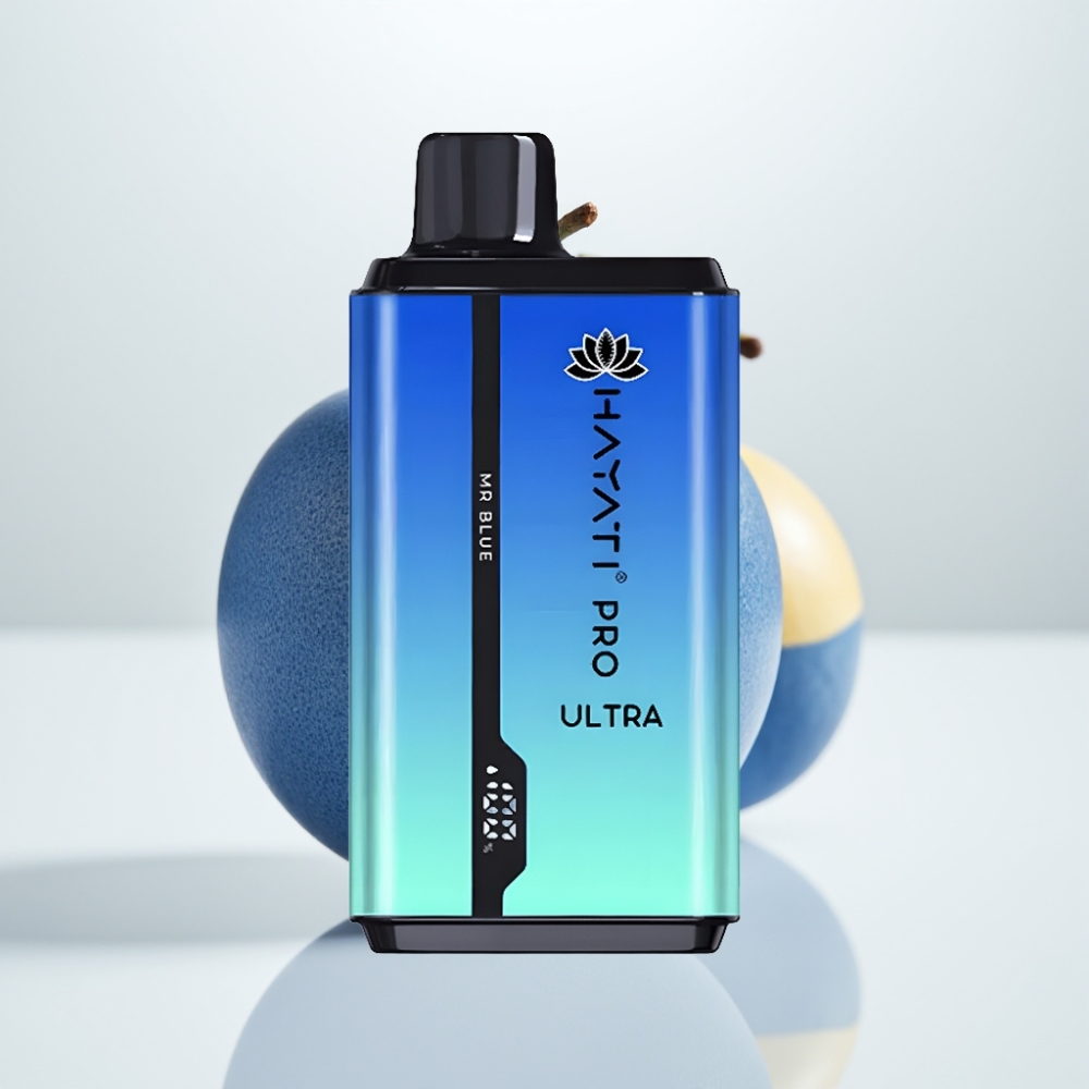 Hayati Pro Ultra 15000 Puffs Vape Disposable 2×12ml Azul