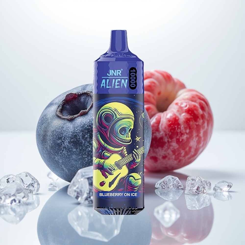 JNR Alien 10000 Puffs Vape Desechable Arándano con Hielo - 20ml RGB Tipo-C