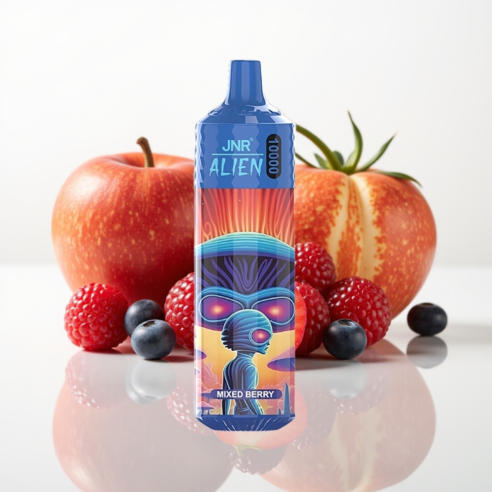 JNR Alien 10000 Puffs Vape Desechable con Baya Mixta 850mAh Tipo-C