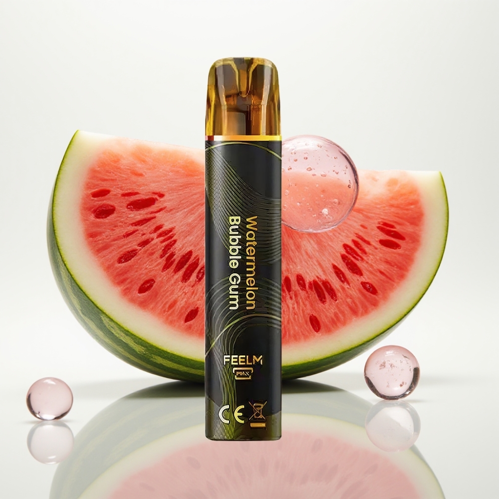 JNR BlackGolden 800 Puffs Vape Desechable Chicle de Sandía 2 Nicotina TPD