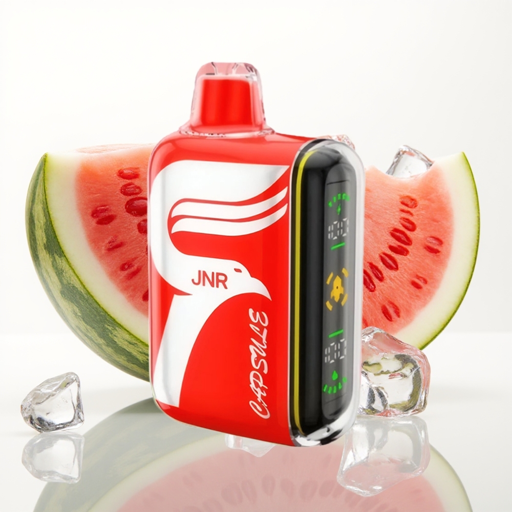 JNR Capsule 15000 Puffs Sandía Helada – 20ml 850mAh Doble Malla
