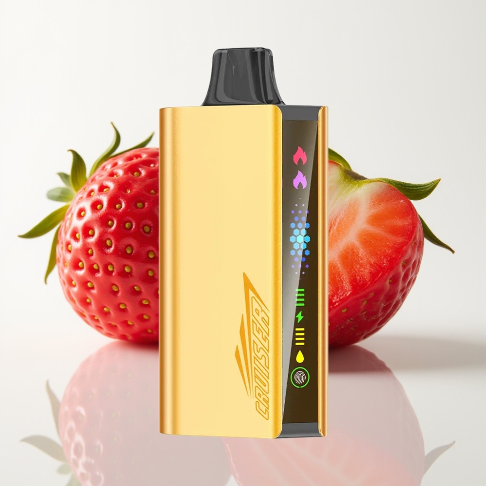 JNR Cruiser 12000 Puffs Sin Carga Vape Desechable Fresa Chupa Chups