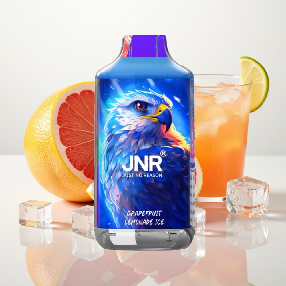 JNR Falcon 16000 Puffs Vape Desechable Toronjada Limonada Helada – 22ml Doble Malla USB-C