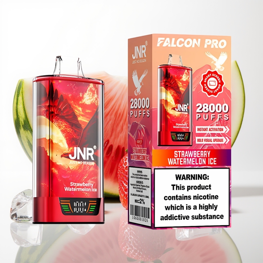 JNR Falcon Pro 28000 Disposable Vape - Fresa Sandía Hielo - 30ml 950mAh