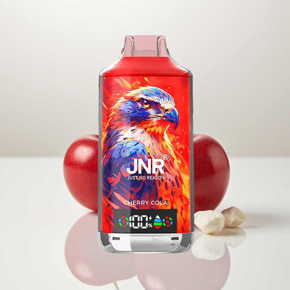 JNR Falcon X 18000 Puffs Vape Dispositivo Cereza Dual Mesh Tipo-C 24ml