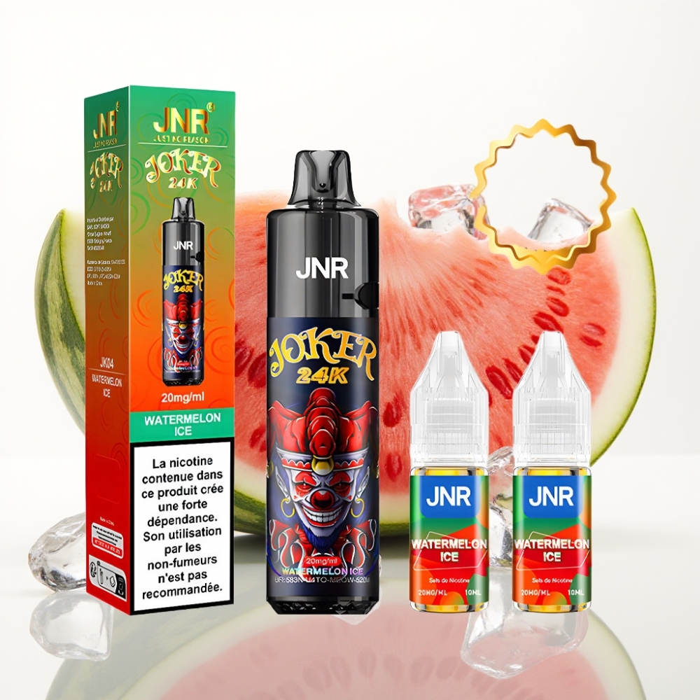 JNR Joker 24K Recargable 2+10ml Pod – Sandía Helada