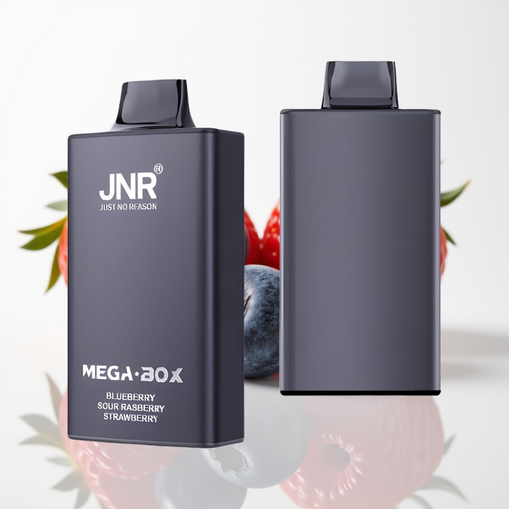 JNR Mega Box 25000 Puffs Vape Desechable - Arándano Frambuesa Fresa