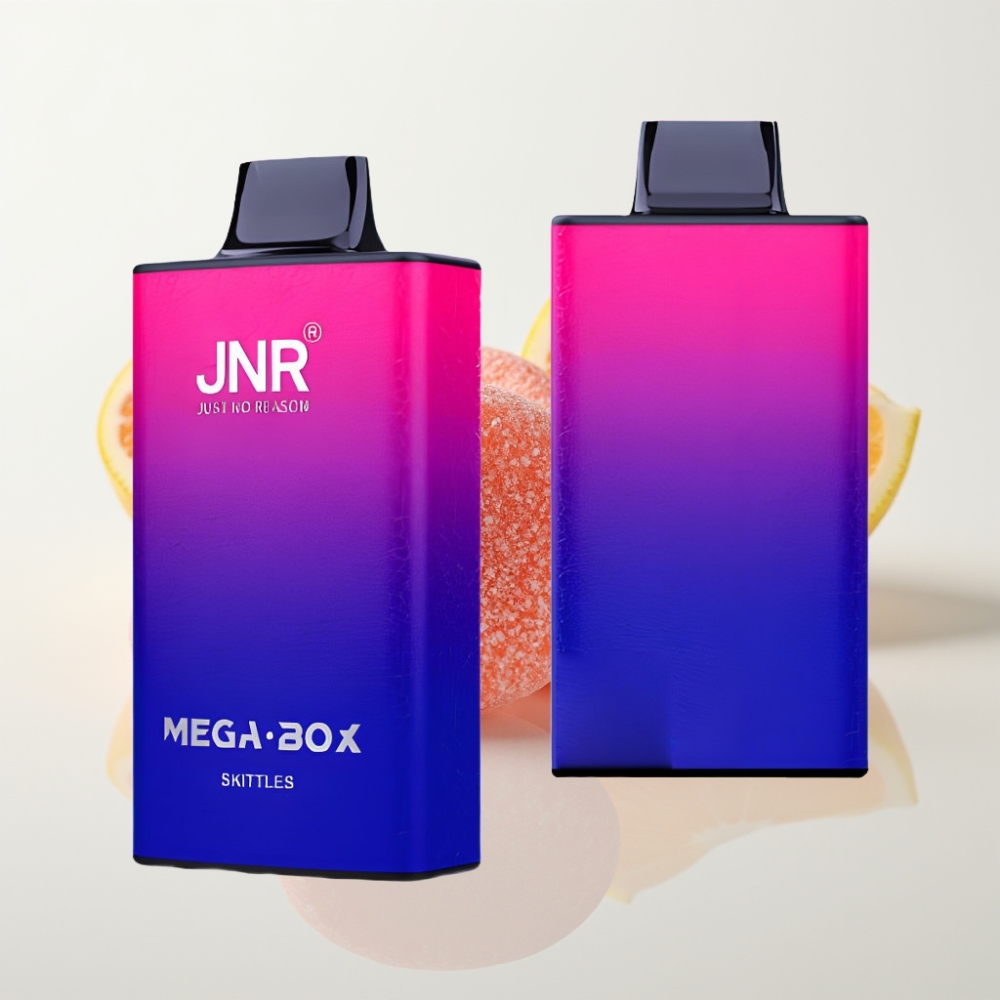 JNR Mega Box 25000 Puffs Vape Desechable - Sabor Skittles 30ml Carga Tipo-C