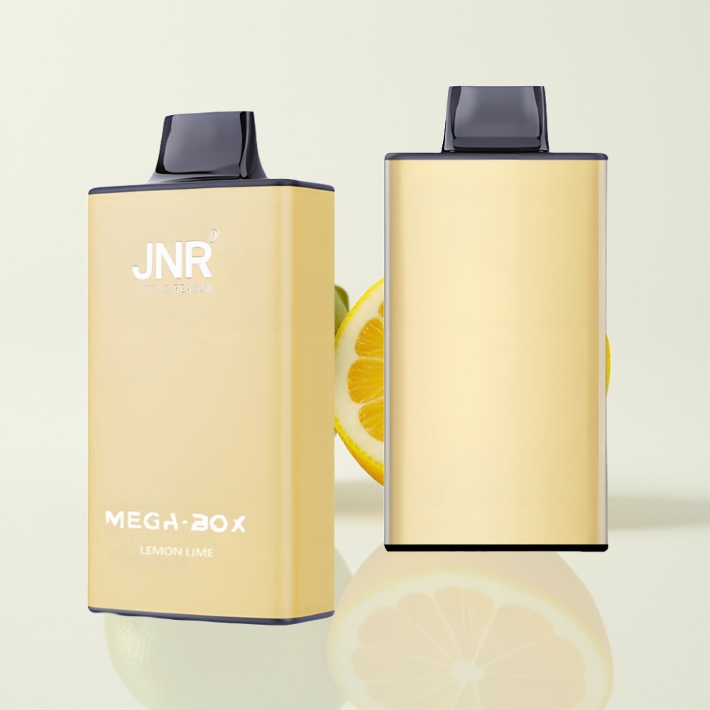 JNR Mega Box 25000 Puffs Vape Desechable Limón y Lima - 30ml Dual Mesh