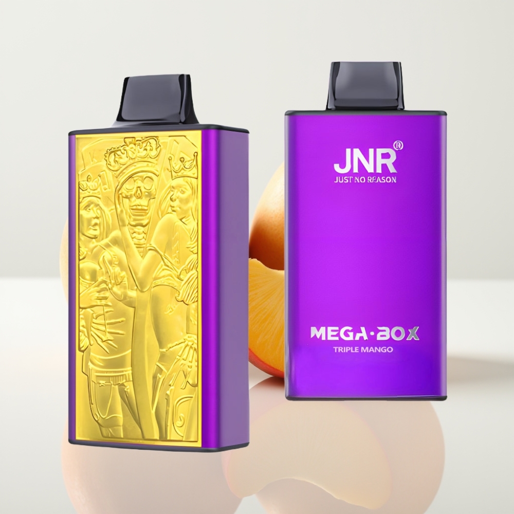 JNR Mega Box 25000 Puffs Vape Desechable Triple Mango – 30ml Carga Rápida Tipo-C