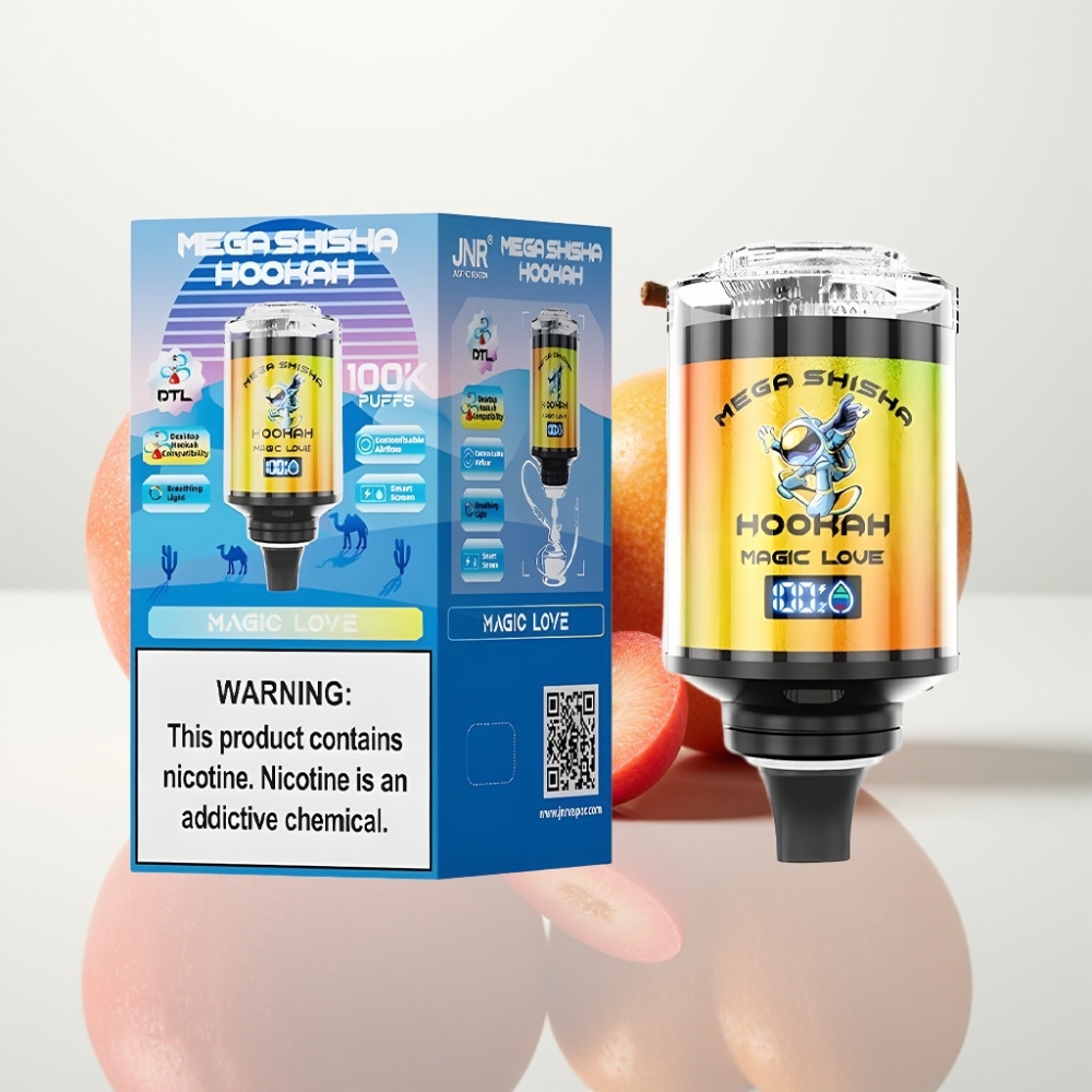 JNR Mega Shisha Hookah 100K Compatibilidad de Escritorio - Amor Mágico
