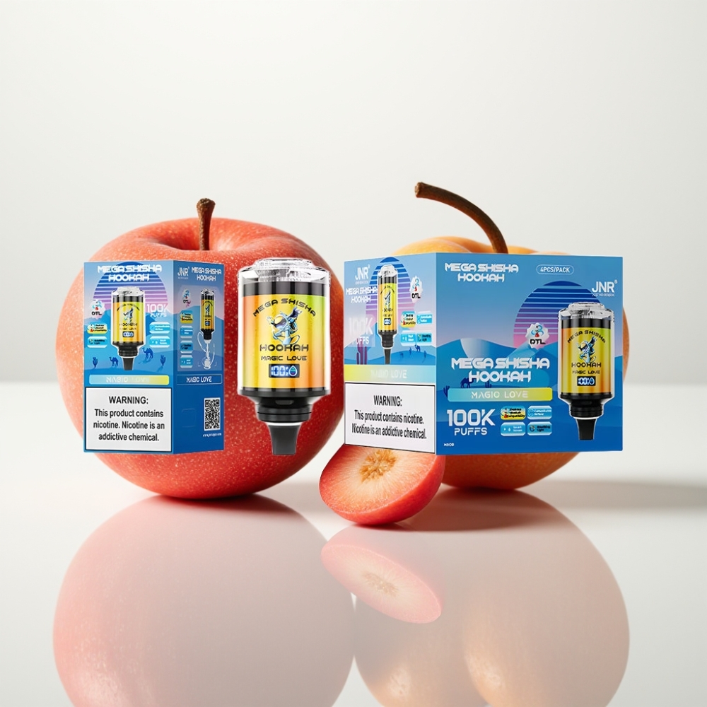 JNR Mega Shisha Hookah 100K Compatibilidad de Escritorio - Amor Mágico