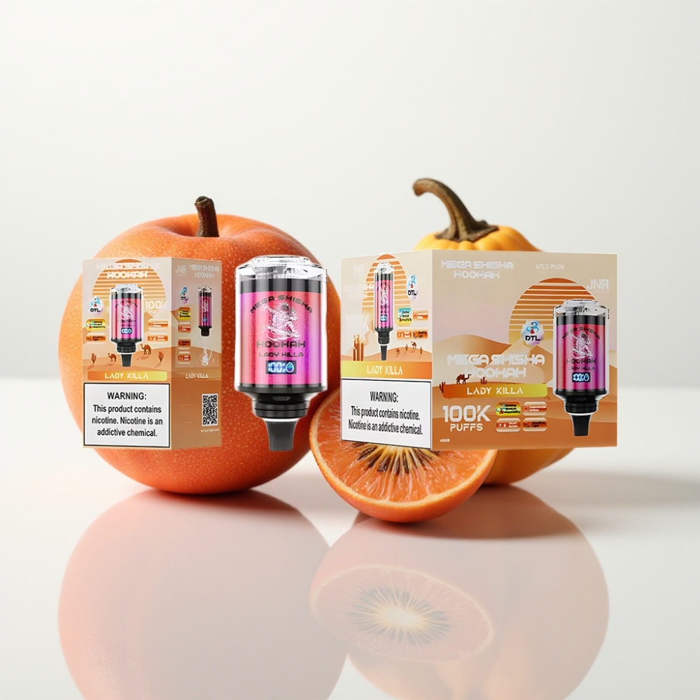 JNR Mega Shisha Hookah 100K Compatibilidad de Escritorio - Asesina de Damas