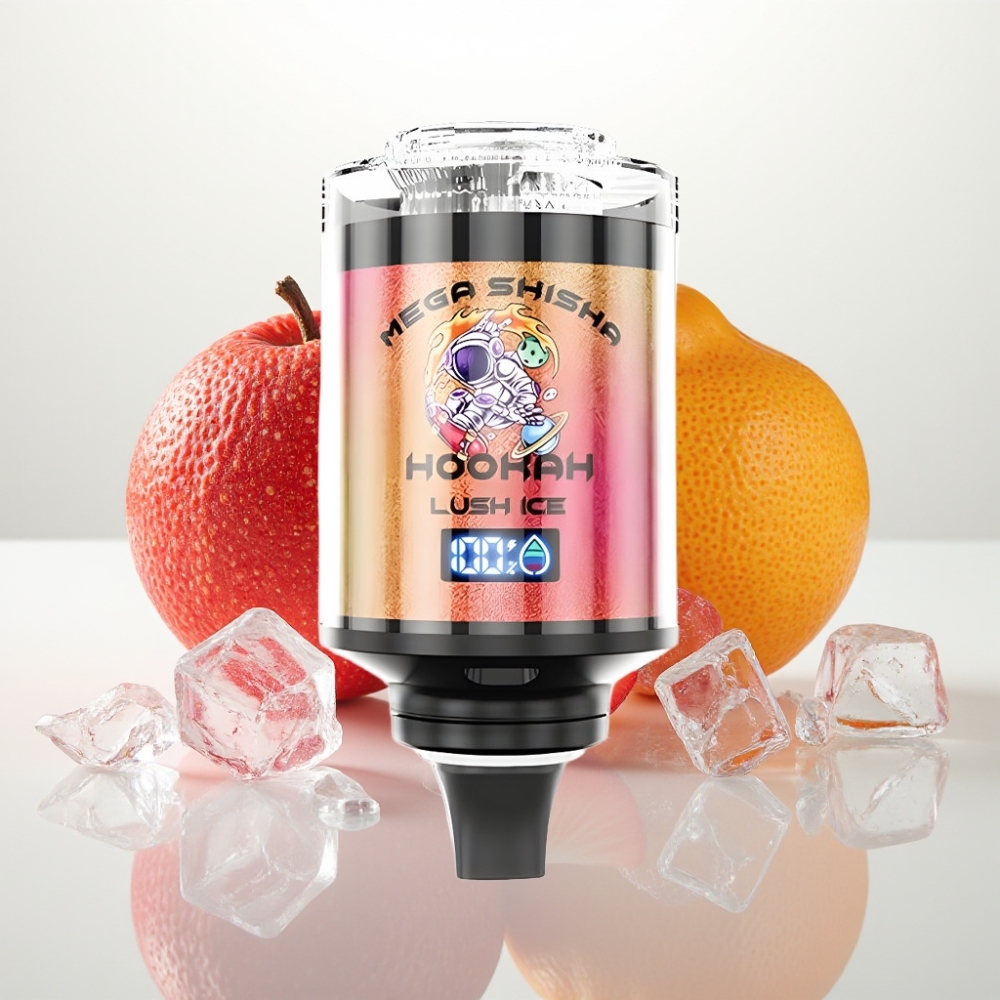 JNR Mega Shisha Hookah 100K Compatibilidad de Escritorio – Hielo Fresco