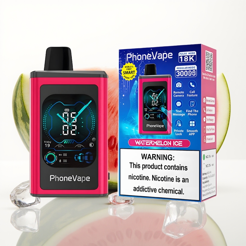 JNR PhoneVape 30000 Caladas Recargable con Turbo y Sandía Helada