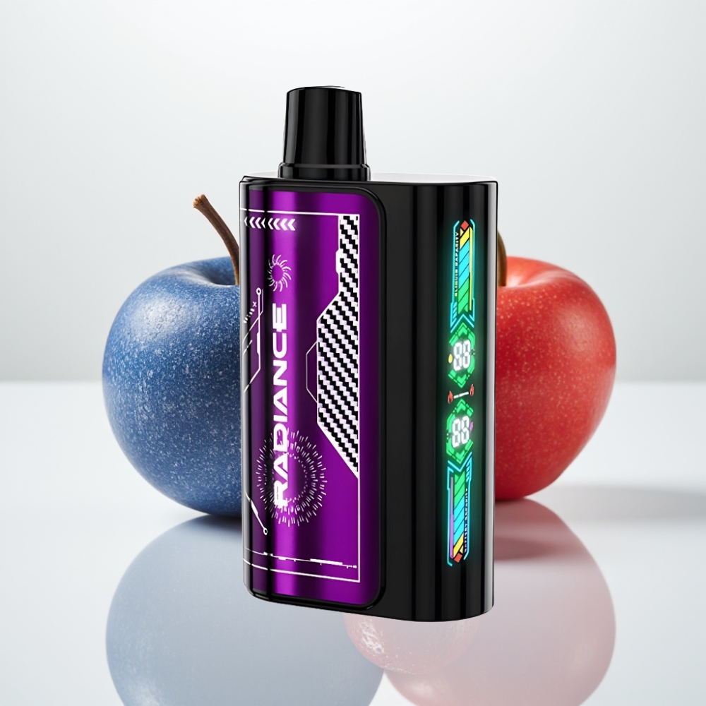JNR Radiance 31000 Puffs Vape Recargable con Cereza Azul y Pantalla Inteligente