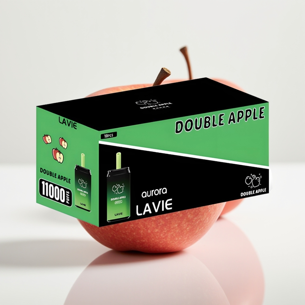 LAVIE Aurora 11000 Puffs Doble Manzana – 22ML 5 Nicotina Tipo C