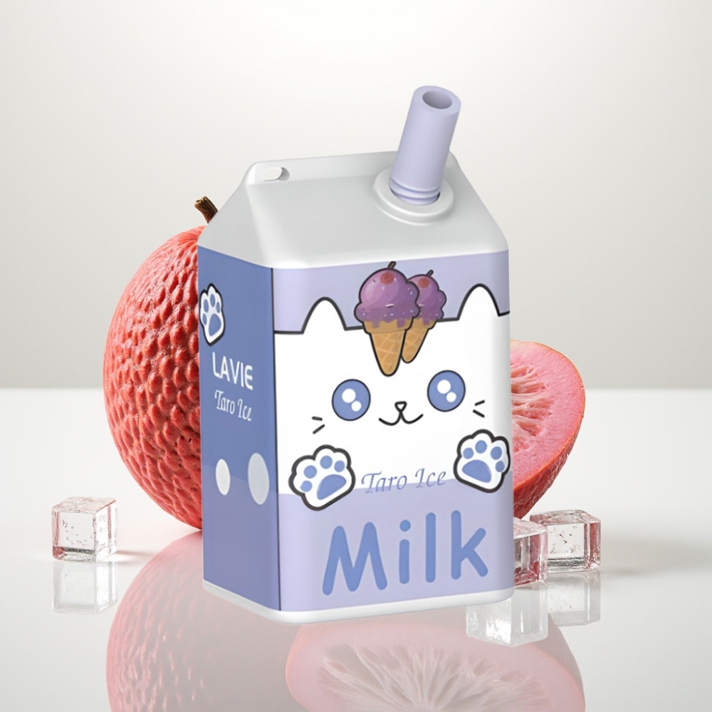 LAVIE Milk 7000 Puffs 16ML Vape Desechable con Sabor a Taro Helado
