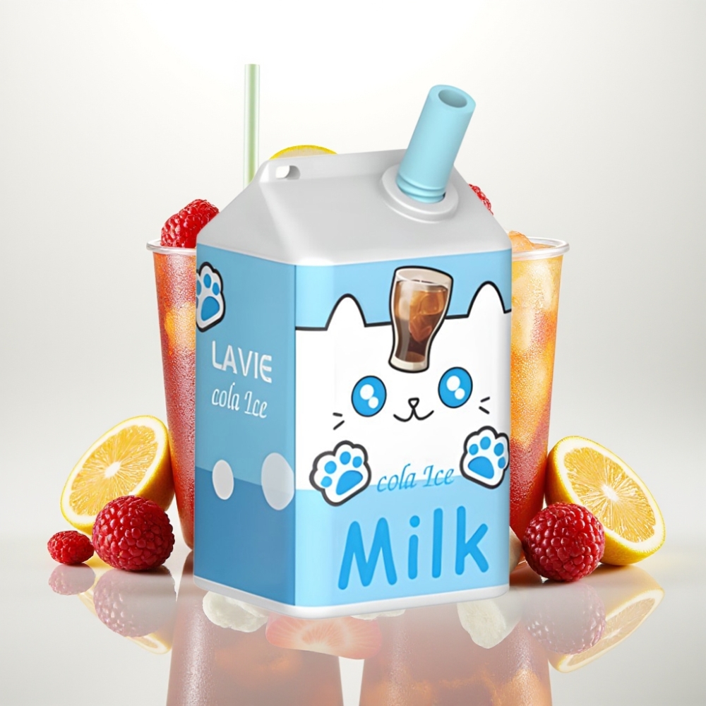 LAVIE Milk 7000 Puffs Recargable – Cola Helada – 16ML – 5 Nicotina