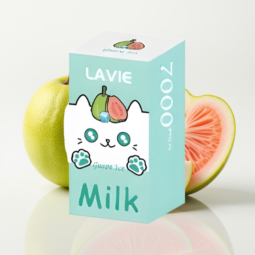 LAVIE Milk 7000 Puffs Vape Desechable – Guayaba Hielo 16ML 5 Nicotina