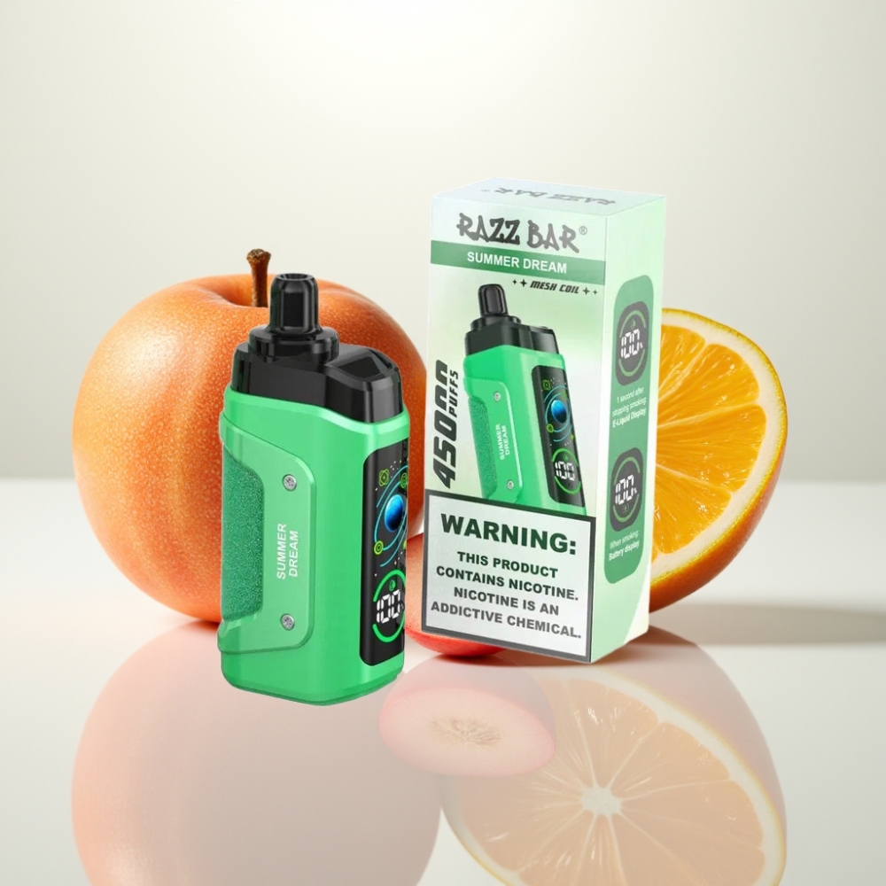 Razz Bar 45000 Puffs Vape Desechable - Sueño de Verano Batería 650mAh Tipo-C