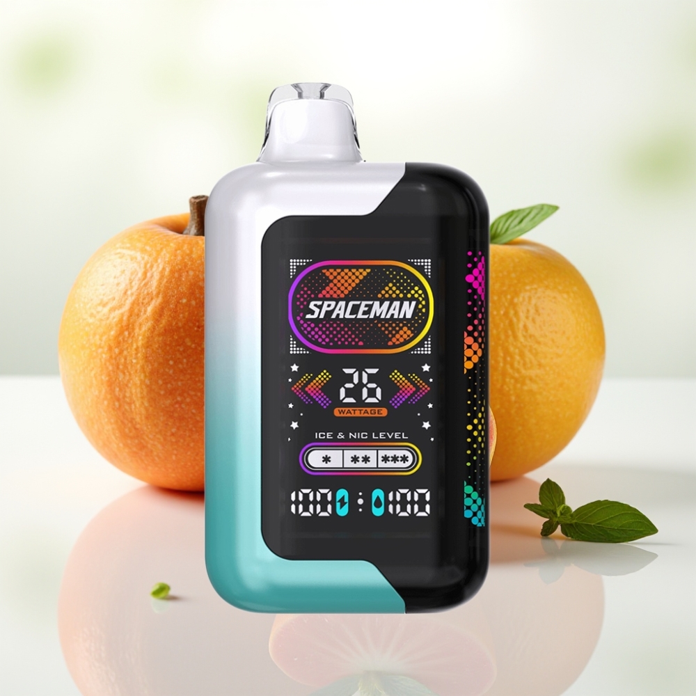 SMOK Spaceman SP40000 Cero Nicotina Disposable Vape - 20ml 0mg Pantalla LED 1000mAh