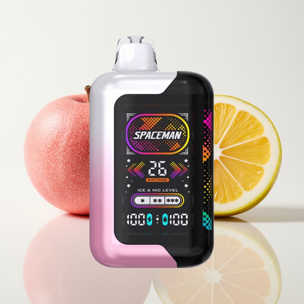 SMOK Spaceman SP40000 Cero Nicotina Disposable Vape - 20ml 0mg Pantalla LED Recargable