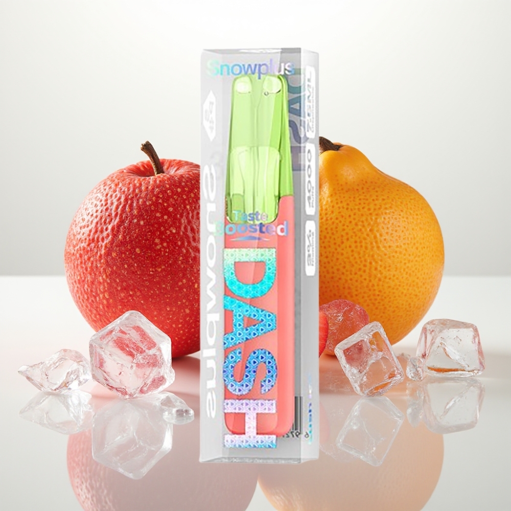 Snowplus Dash 4000 Puffs Dispositivo Desechable con Atomizador Cerámico y Sabor Hielo Frutal