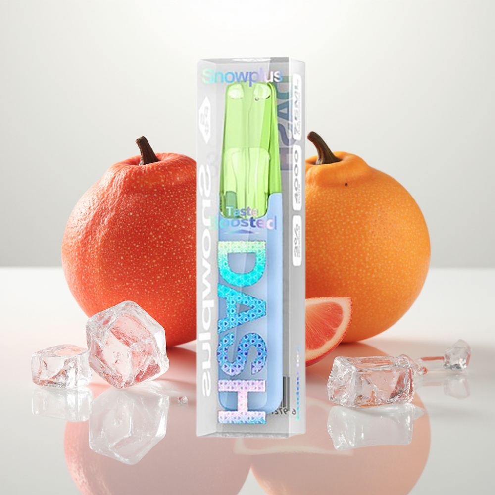 Snowplus Dash 4000 Puffs Dispositivo Desechable con Atomizador Cerámico y Sabor Ludou Hielo