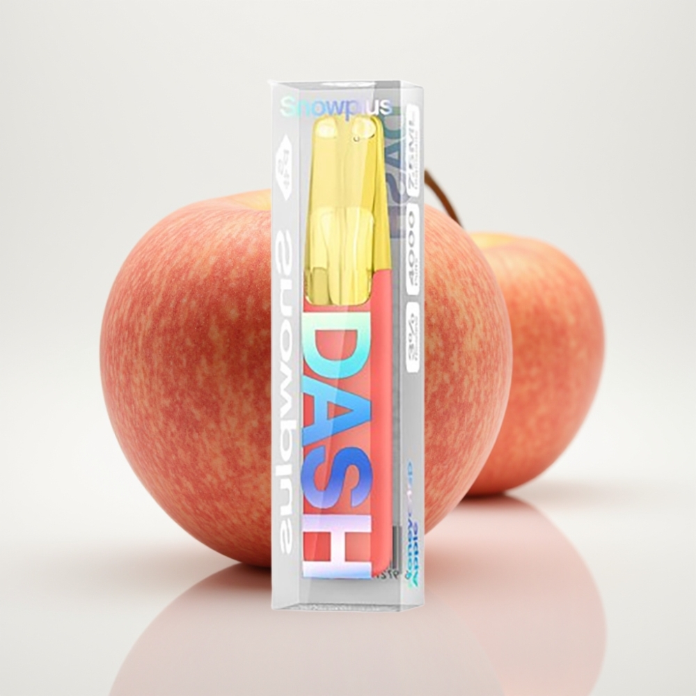 Snowplus Dash 4000 Puffs Dispositivo Desechable con Manzana Honeycrisp y Atomizador Cerámico