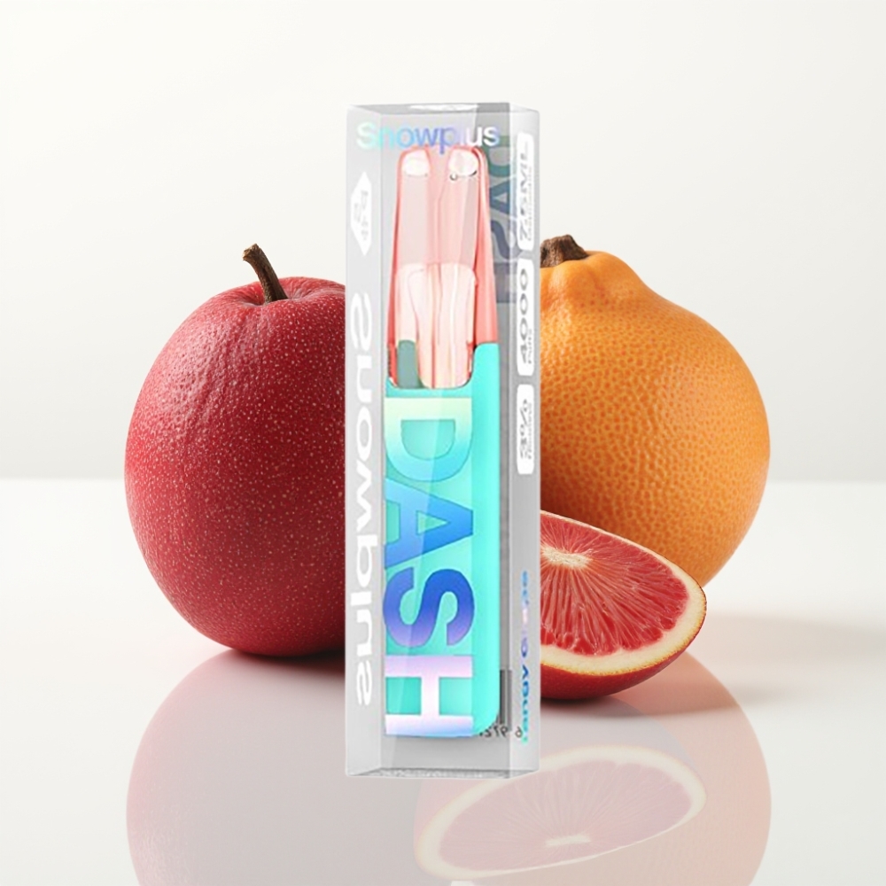 Snowplus Dash 4000 Puffs Dispositivo Desechable con Uva Ácida – Cerámica 75ml 530mAh