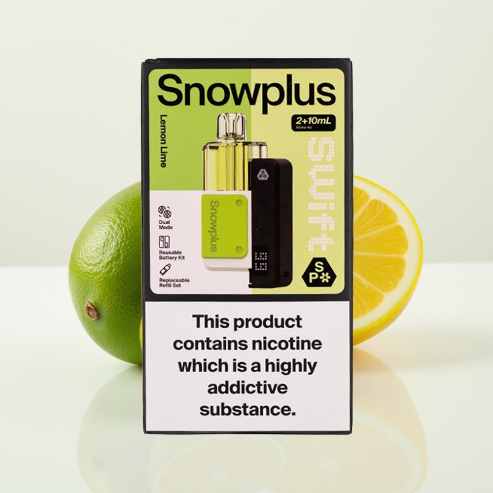 Snowplus Swift 5000 Puffs Kit Prefabricado Sabor Lima Limón - 1000 mAh Doble Malla
