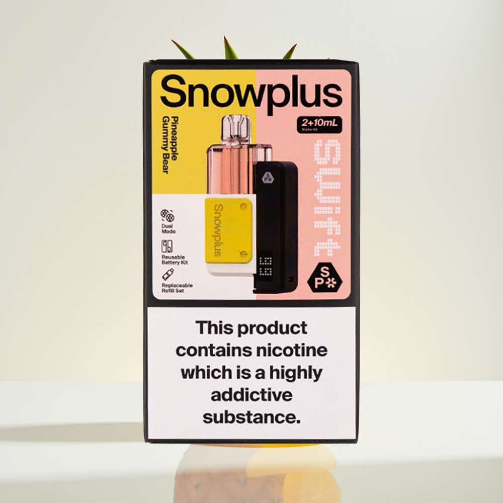 Snowplus Swift 5000 Puffs Kit Prefabricado con Sabor a Oso de Goma Piña - 1000mAh 2+10ml