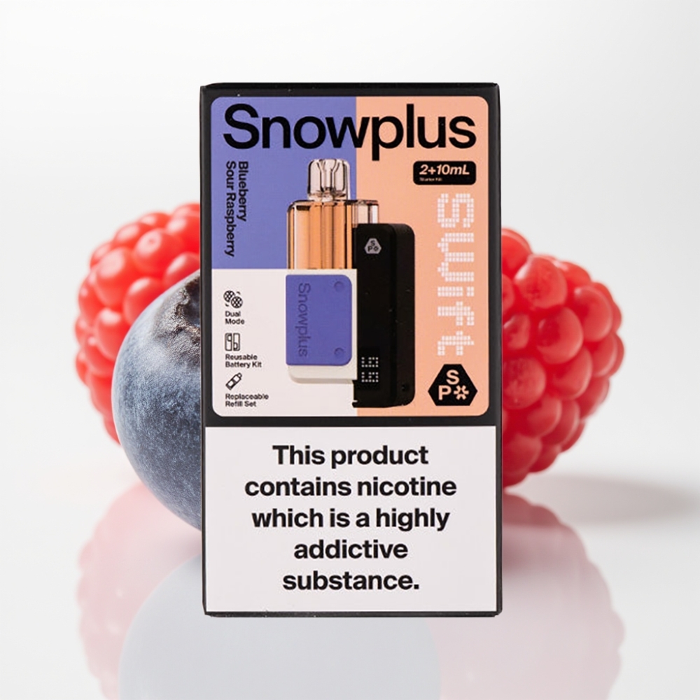 Snowplus Swift 5000 Puffs Pod Kit Dual Mesh - Arándano Frambuesa Ácida
