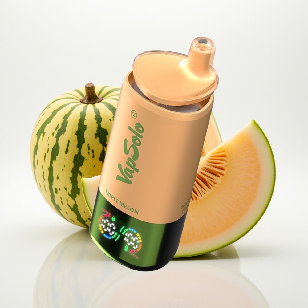 VapSolo Triple 30000 Puffs Triple Melón – 40ml 20mg/50mg Tipo-C