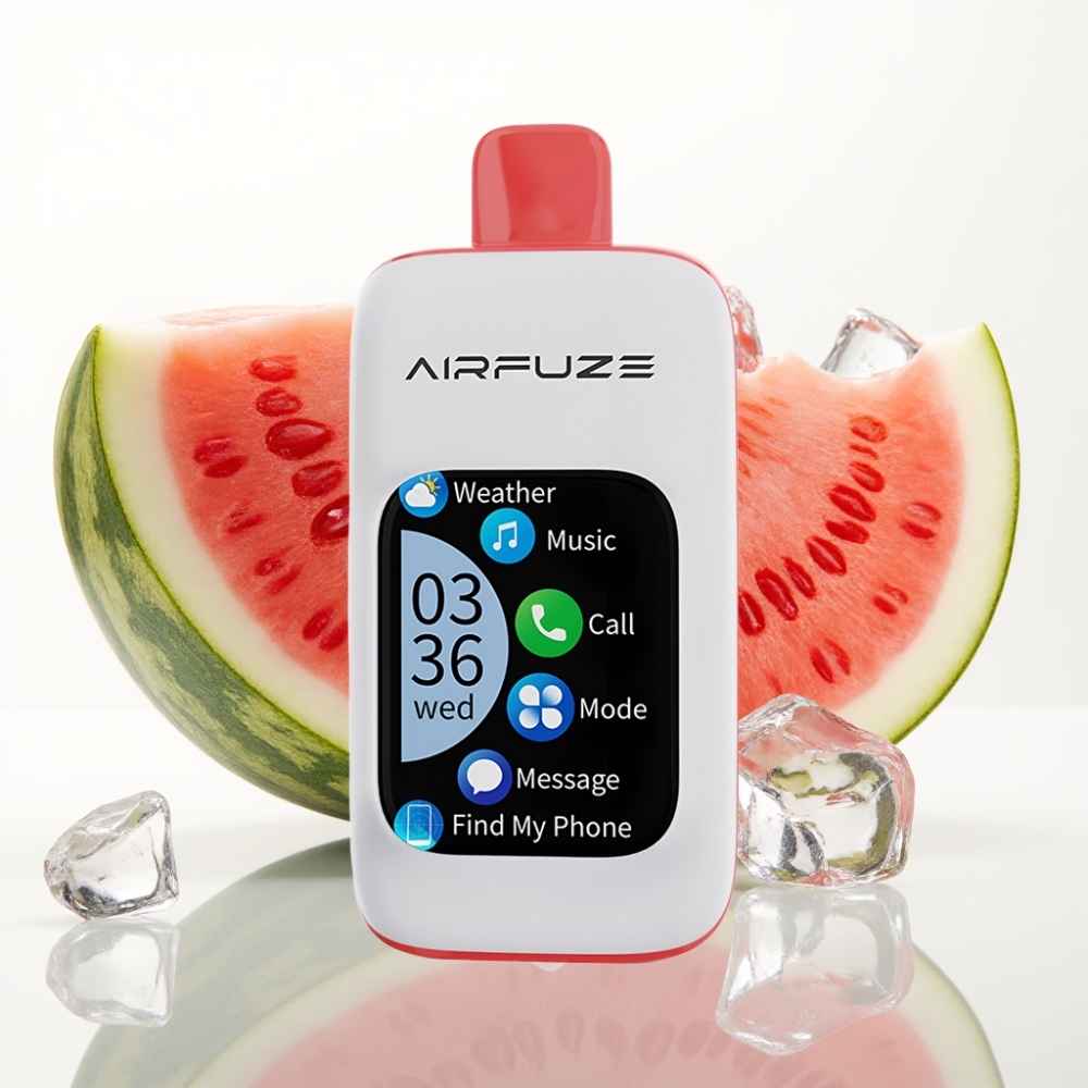 AirFuze Smart 30000 Puffs Pod Desechable con Pantalla Táctil - Sandía Helada