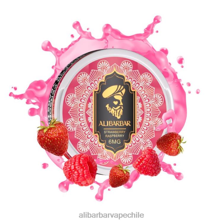 Alibarbar bolsas de nicotina frambuesa fresa 2864692 - Alibarbar Vape Flavours