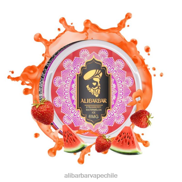 Alibarbar bolsas de nicotina hielo de sandia fresa 2864693 - Alibarbar Vape Review