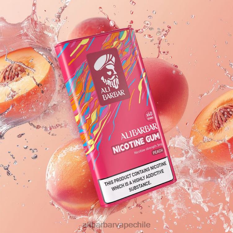 Alibarbar chicle de nicotina durazno 28646102 - Alibarbar Vape Flavours