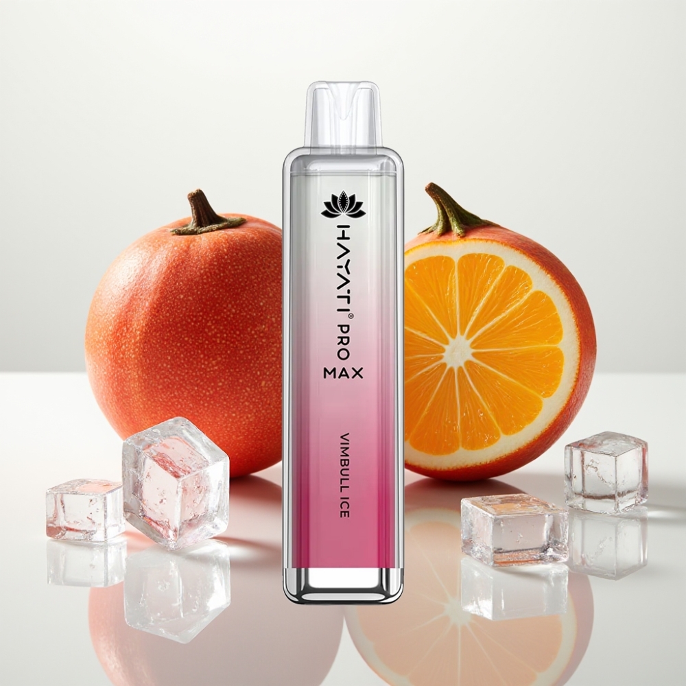 Hayati Pro Max 4000 Puffs Vape Recargable - Hielo Vimbull, Batería 1400mAh