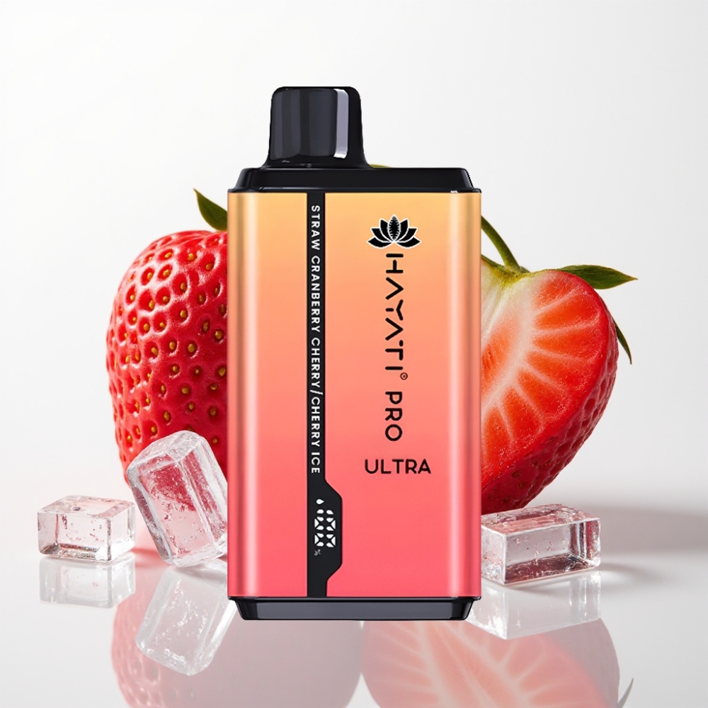 Hayati Pro Ultra 15000 Puffs Vape Fresa Arándano Cereza Hielo