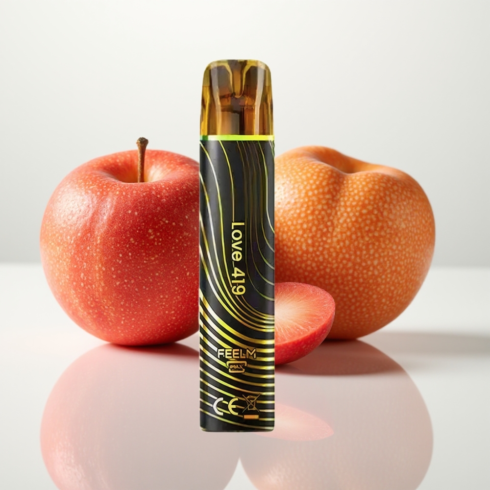 JNR Black&Golden 800 Puffs Amor 419 Vape Desechable