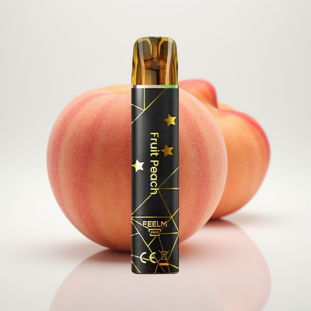 JNR Black&Golden 800 Puffs Desechable Vape Melocotón Frutal 2ml TPD