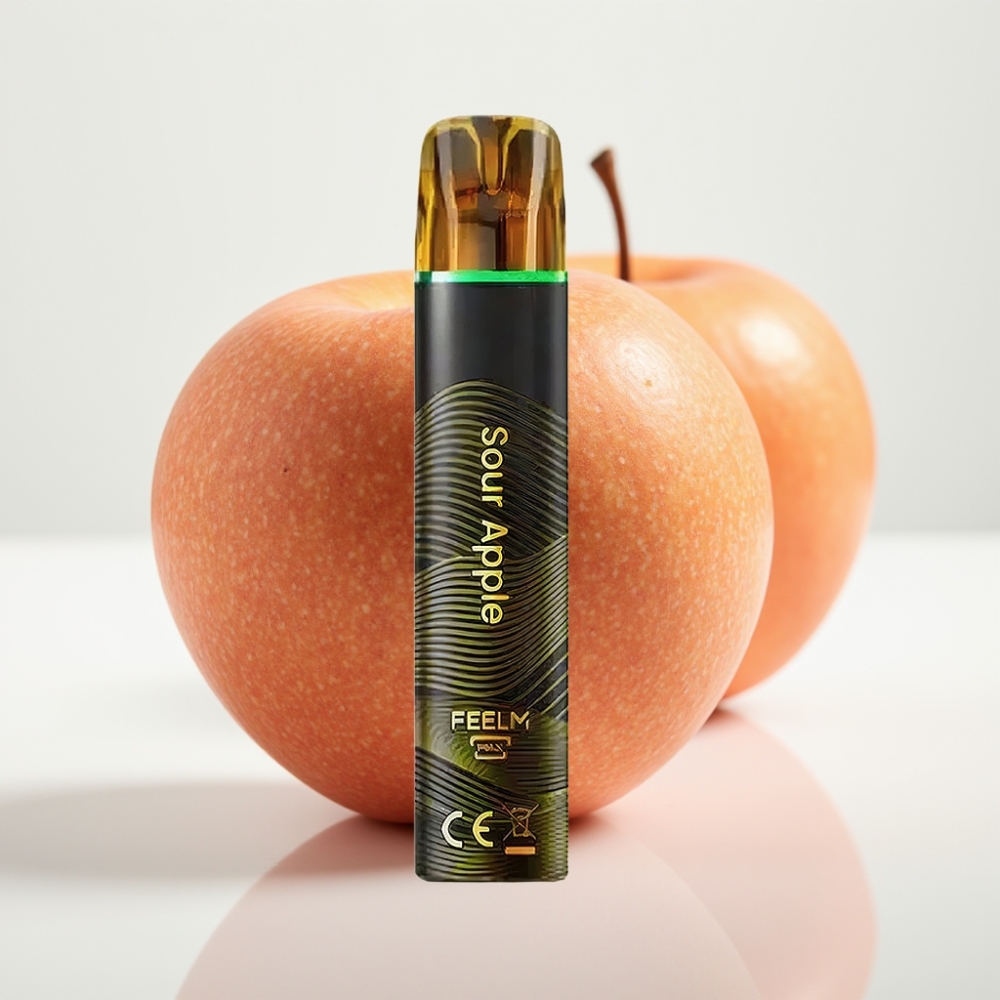 JNR Black&Golden 800 Puffs Manzana Ácida Vape Desechable