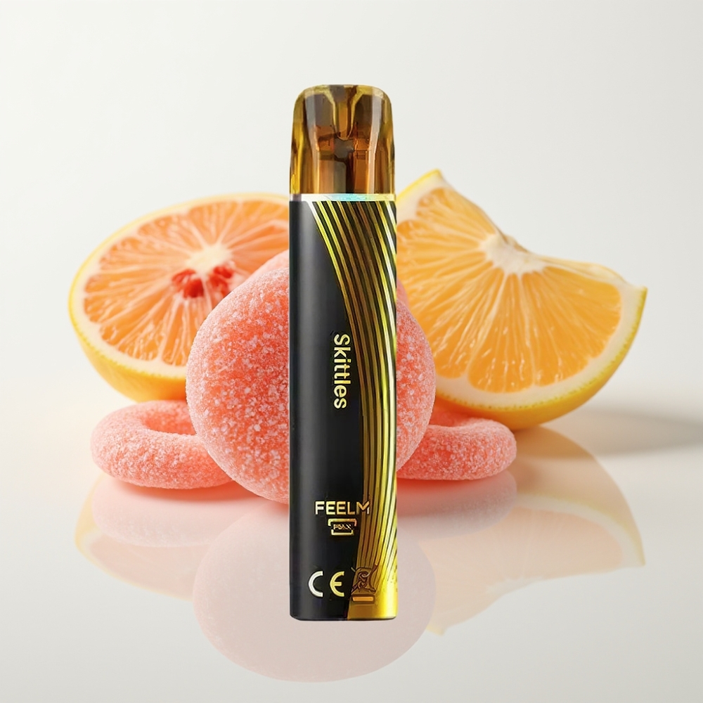 JNR Black&Golden 800 Puffs Vape Desechable Skittles con 2% Nicotina y 550mAh