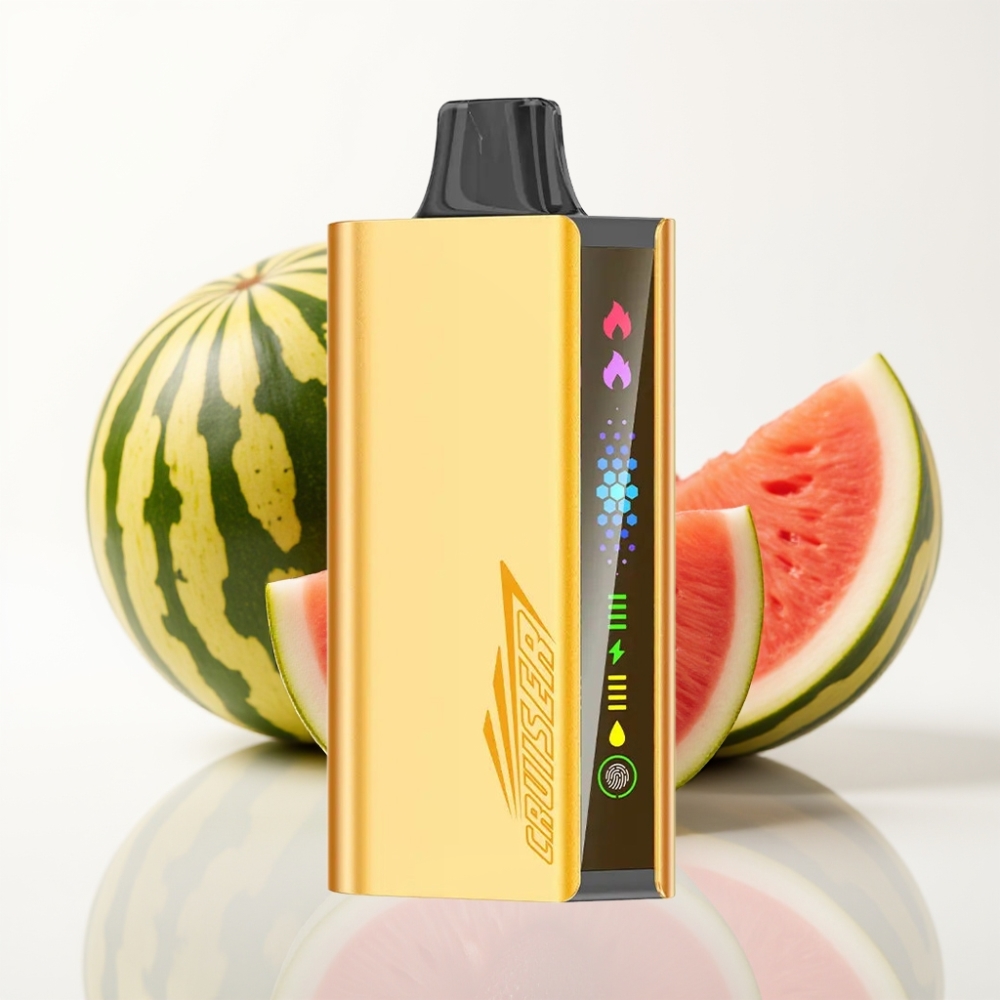 JNR Cruiser 12000 Puffs Sin Carga Vape Desechable Fresa Coco Sandía